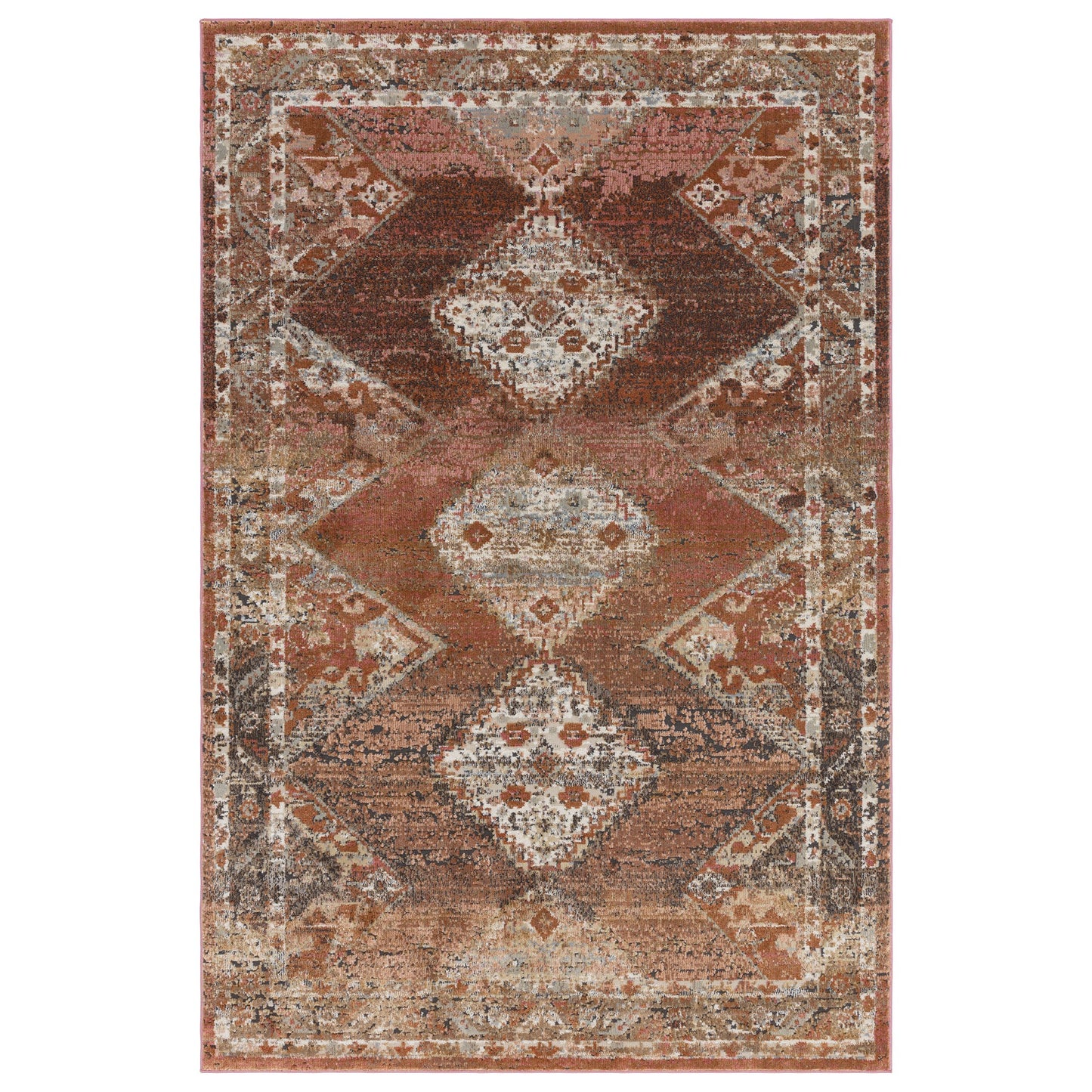 Zola Tark Traditional Persian Rugs in Orange