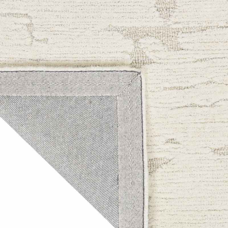 CK009 Sculptural SCL01 Abstract Rug by Calvin Klein in Ivory