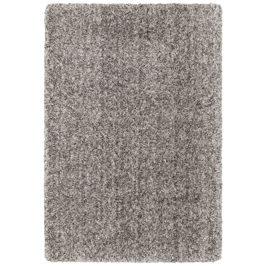 Asiatic Barnaby Soft Plain Shaggy Rugs in Grey