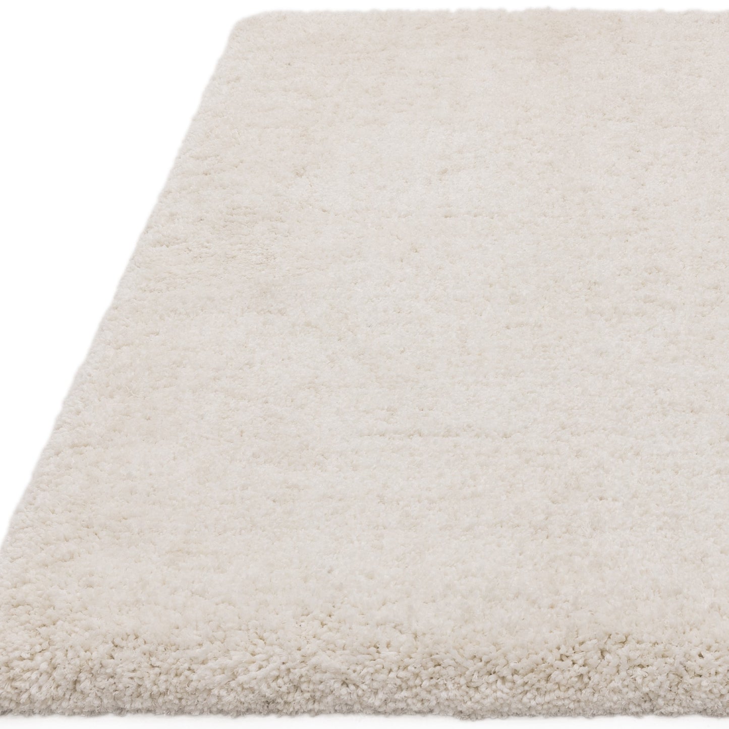 Asiatic Barnaby Soft Plain Shaggy Rugs in Off White