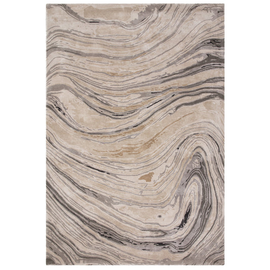 Tuscany Abstract Rugs by Katherine Carnaby in Champagne Marble