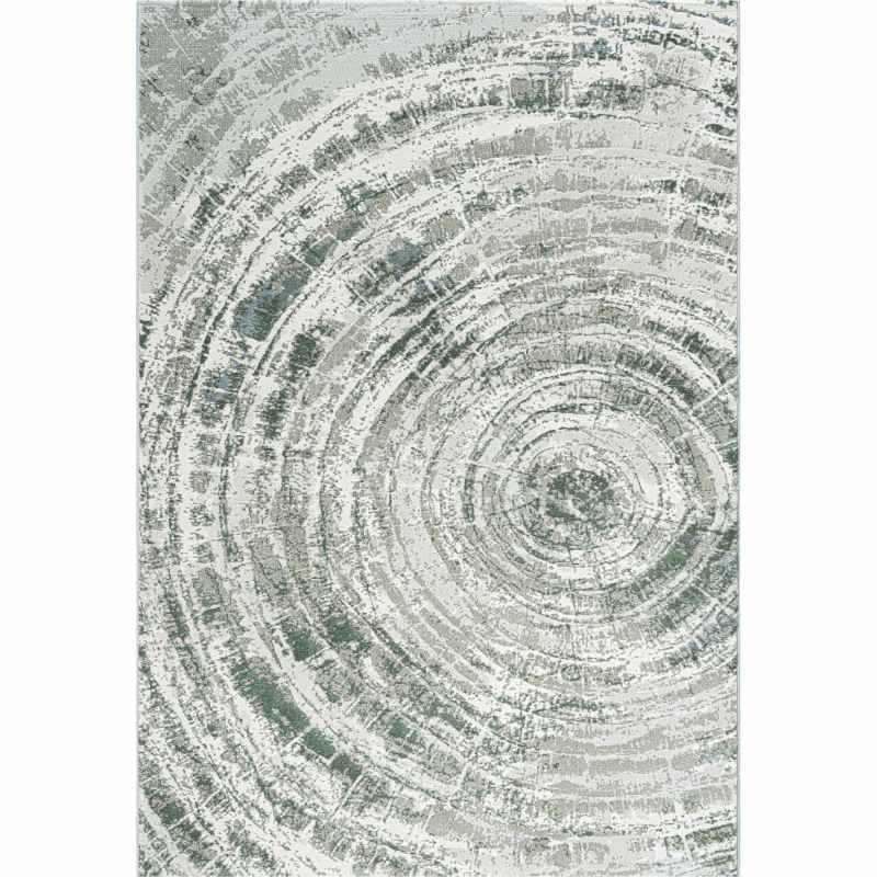 Quartz Modern Abstract Rugs 83014 4151 in Green