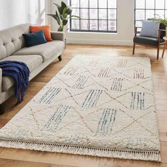 Boho Moroccan Boho A814 Rugs in Multicolour