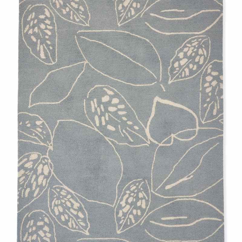 Orto 125404 Wool Rugs by Scion in Frost Grey