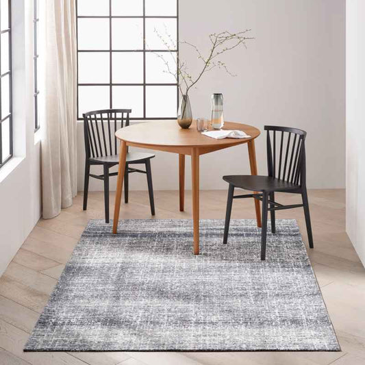 Calvin Klein Safi Rugs CK015 SFR01 in Silver Grey