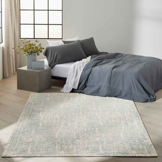 Calvin Klein Safi Rugs CK015 SFR02 in Ivory Grey