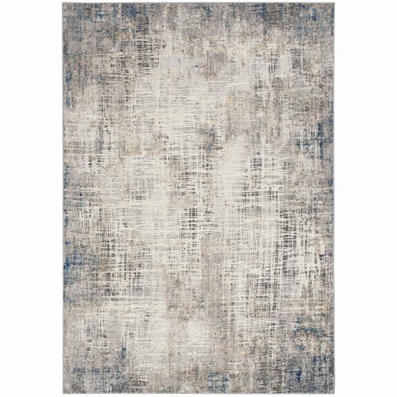 Calvin Klein Infinity Rugs CK022 IFN01 in Blue Multi