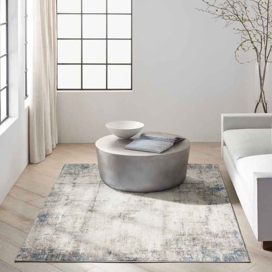 Calvin Klein Infinity Rugs CK022 IFN03 in Ivory Grey