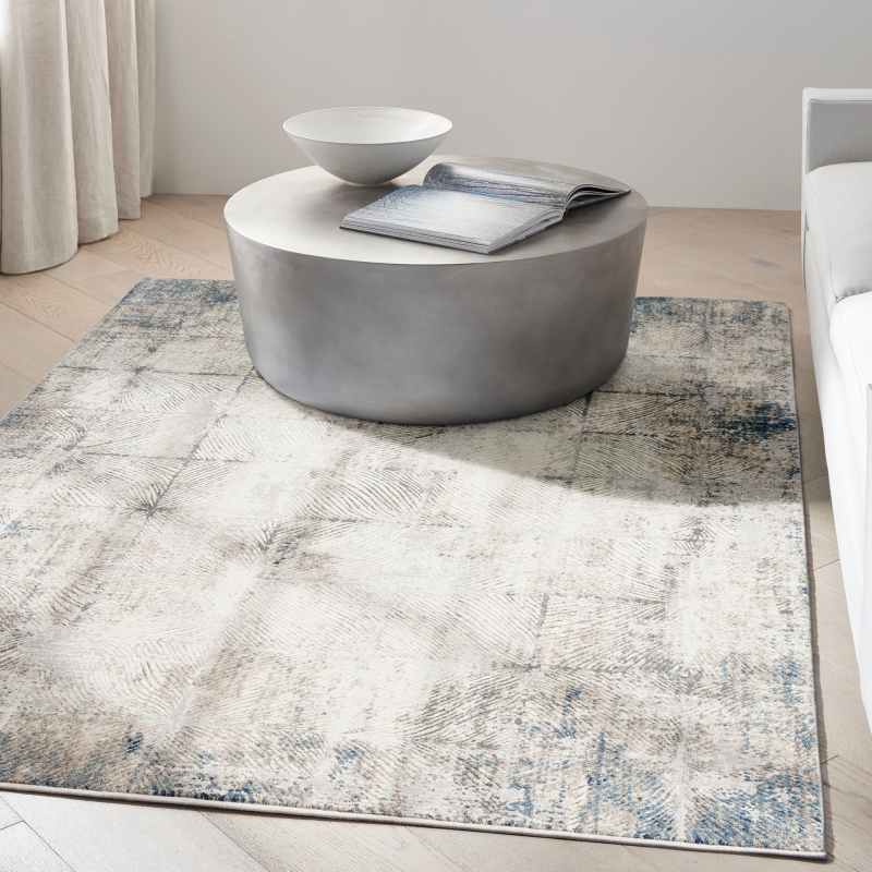 Calvin Klein Infinity Rugs CK022 IFN03 in Ivory Grey