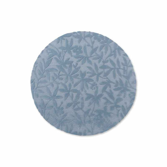Cleavers 080908 Circle Rug by Laura Ashley in Seaspray Blue