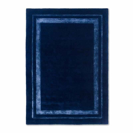 Redbrook Wool 081808 Rug by Laura Ashley in Midnight Blue