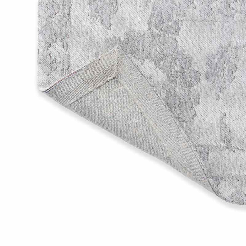 Newborough Jacquard 081604 Rug by Laura Ashley in Steel Grey