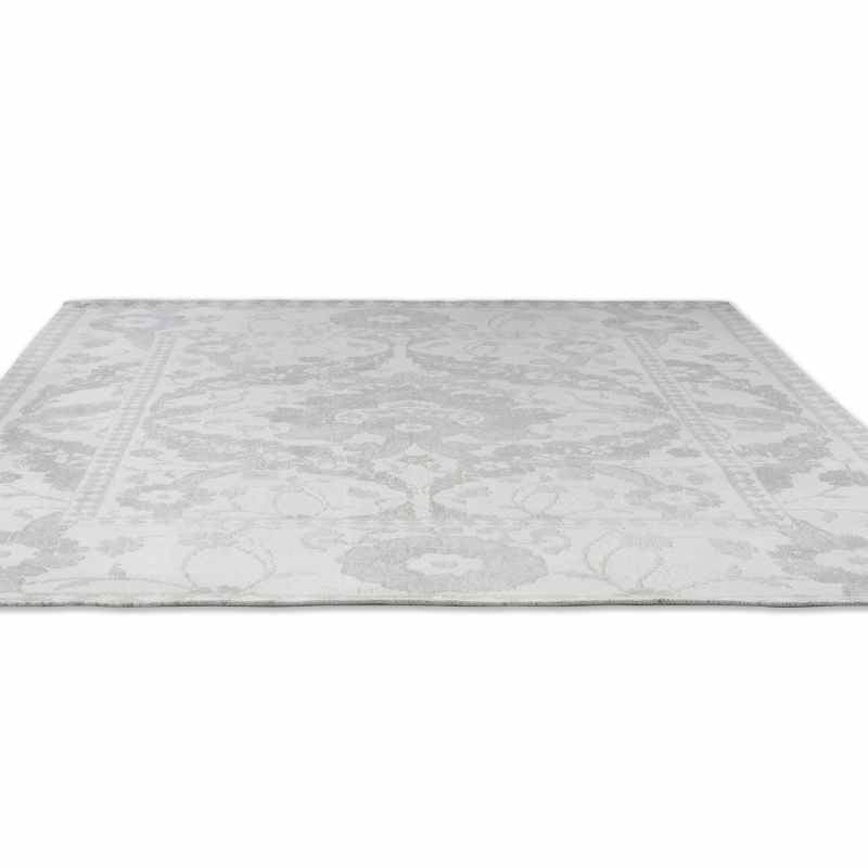 Newborough Jacquard 081604 Rug by Laura Ashley in Steel Grey