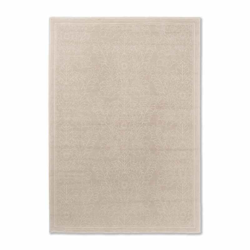 Silchester Damask 081101 Rug by Laura Ashley in Dove Grey