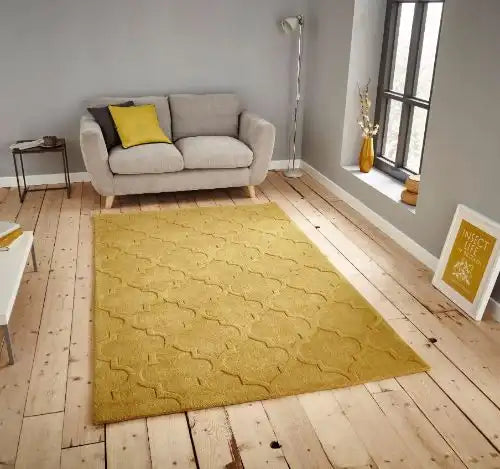 HK 8583 Yellow Rug RS