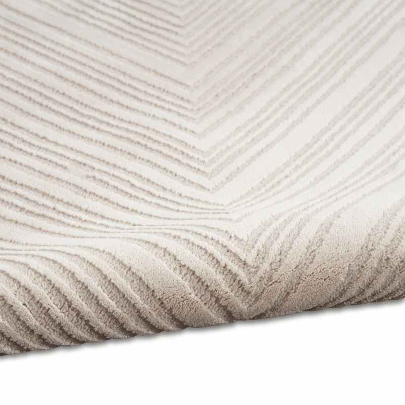Calvin Klein IRR02 CK024 Irradiant Geometric Rug in Ivory White