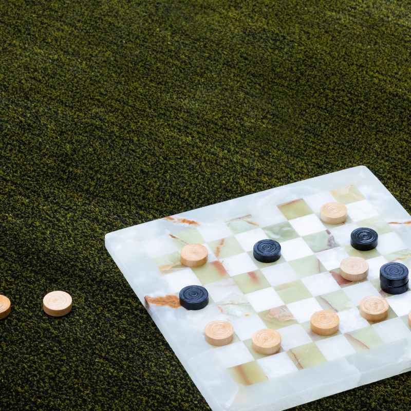 Shade Low Rugs 010107 by Brink and Campman in Olive Deep Forest