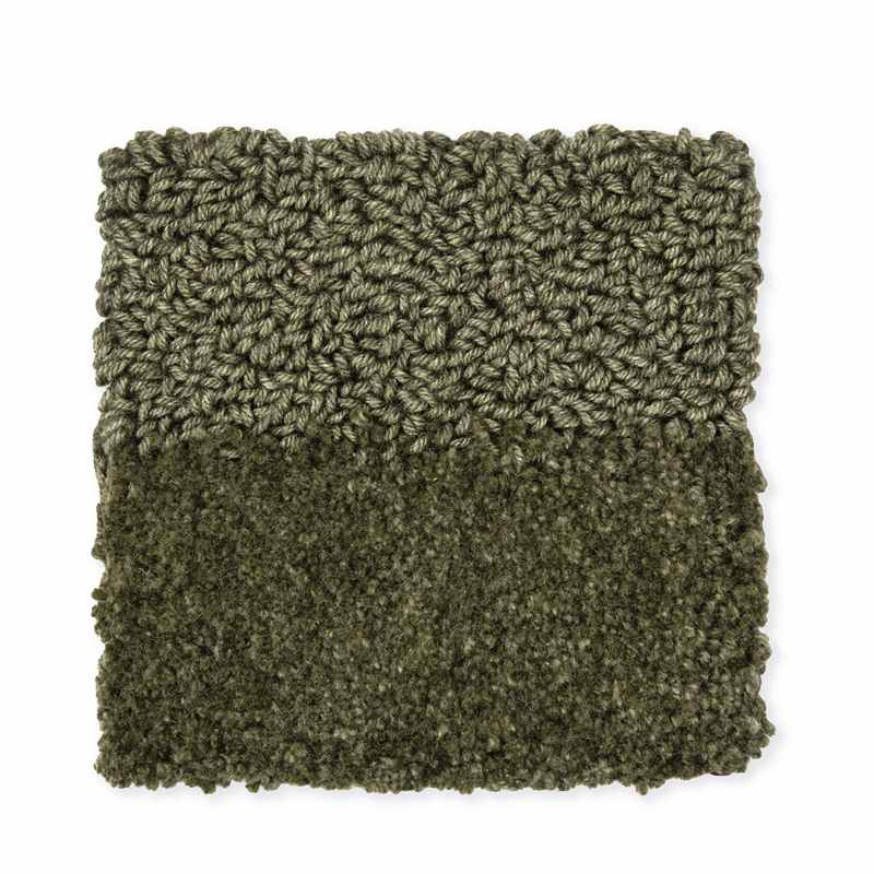 Twinset Cut Rugs 021507 by Brink and Campman in Olive Night