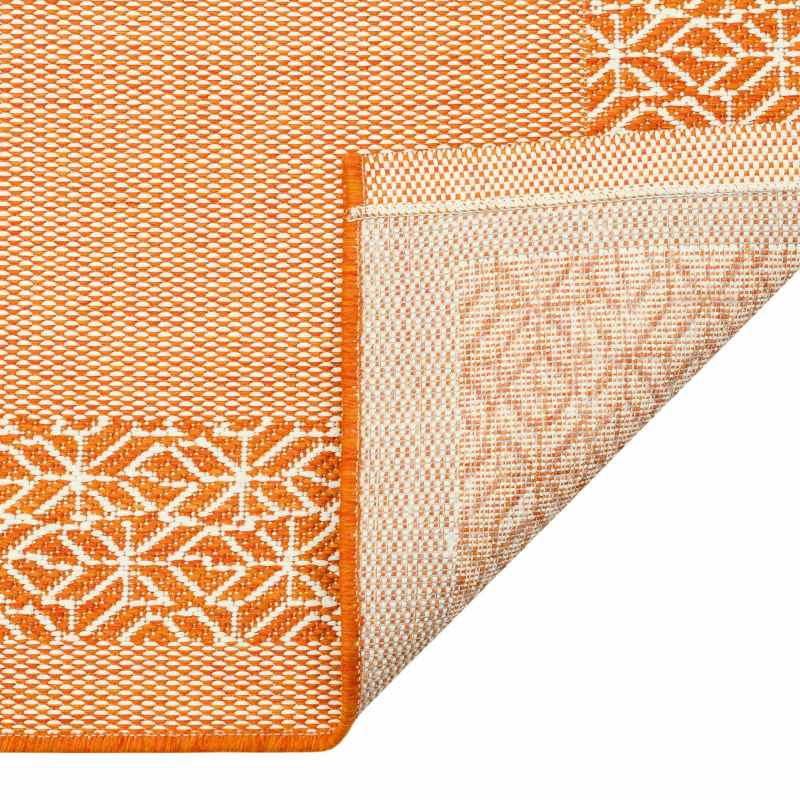 Concept Looms Terrazzo TRZ01 Indoor Outdoor Rugs in Orange