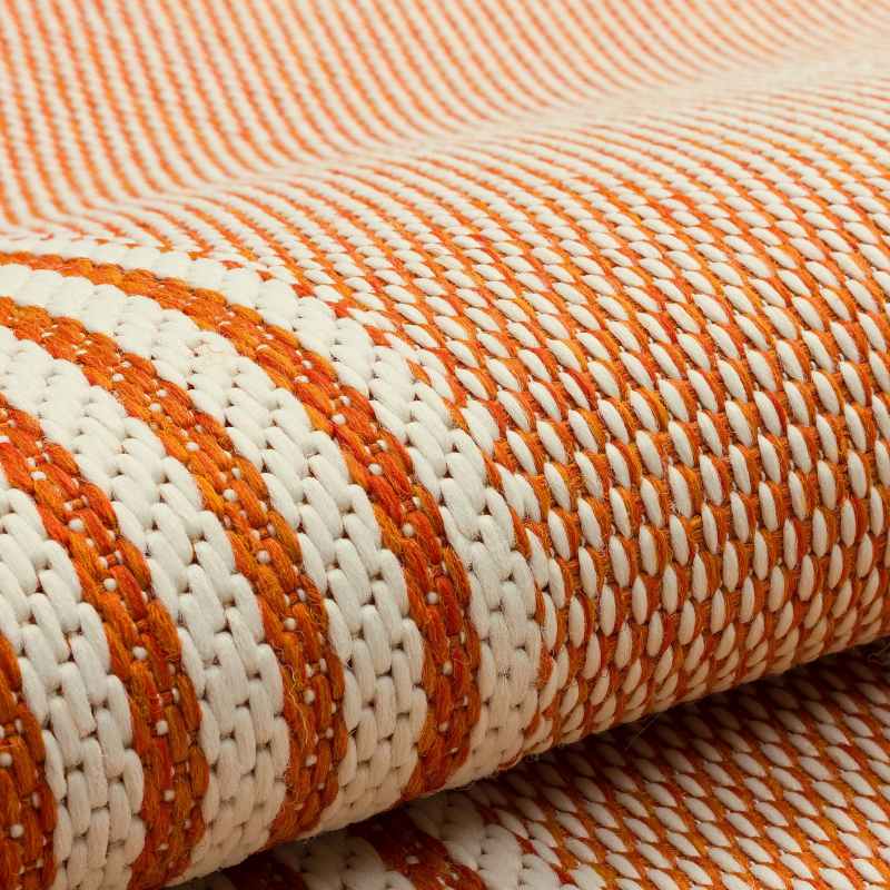 Concept Looms Terrazzo TRZ02 Indoor Outdoor Rugs in Orange