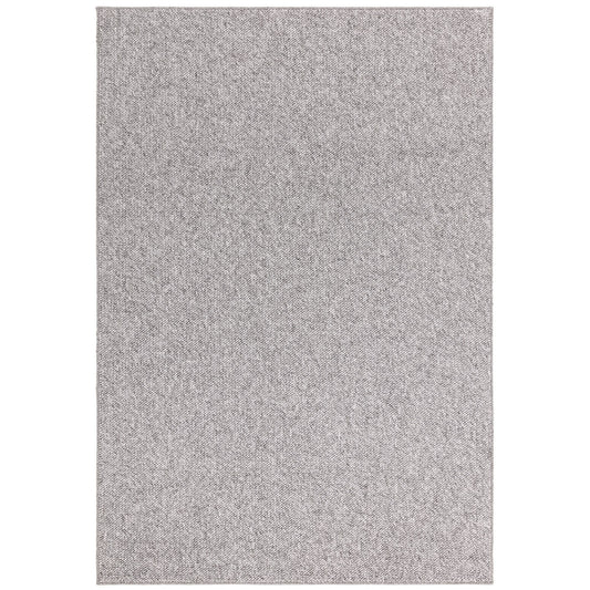 Boden Boho Washable Plain Textured Rugs in Grey