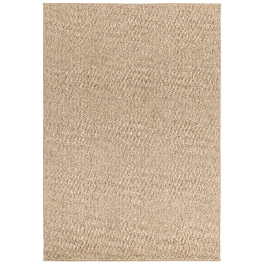 Boden Boho Washable Plain Textured Rugs in Sand