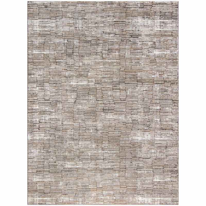 Sustainable Trend SUT06 Abstract Rugs by Nourison in Ivory Mocha