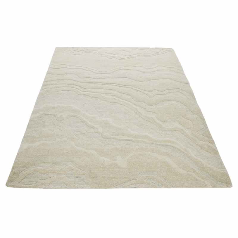 Graceful GRU01 Abstract Wool Rugs by Nourison in Ivory White