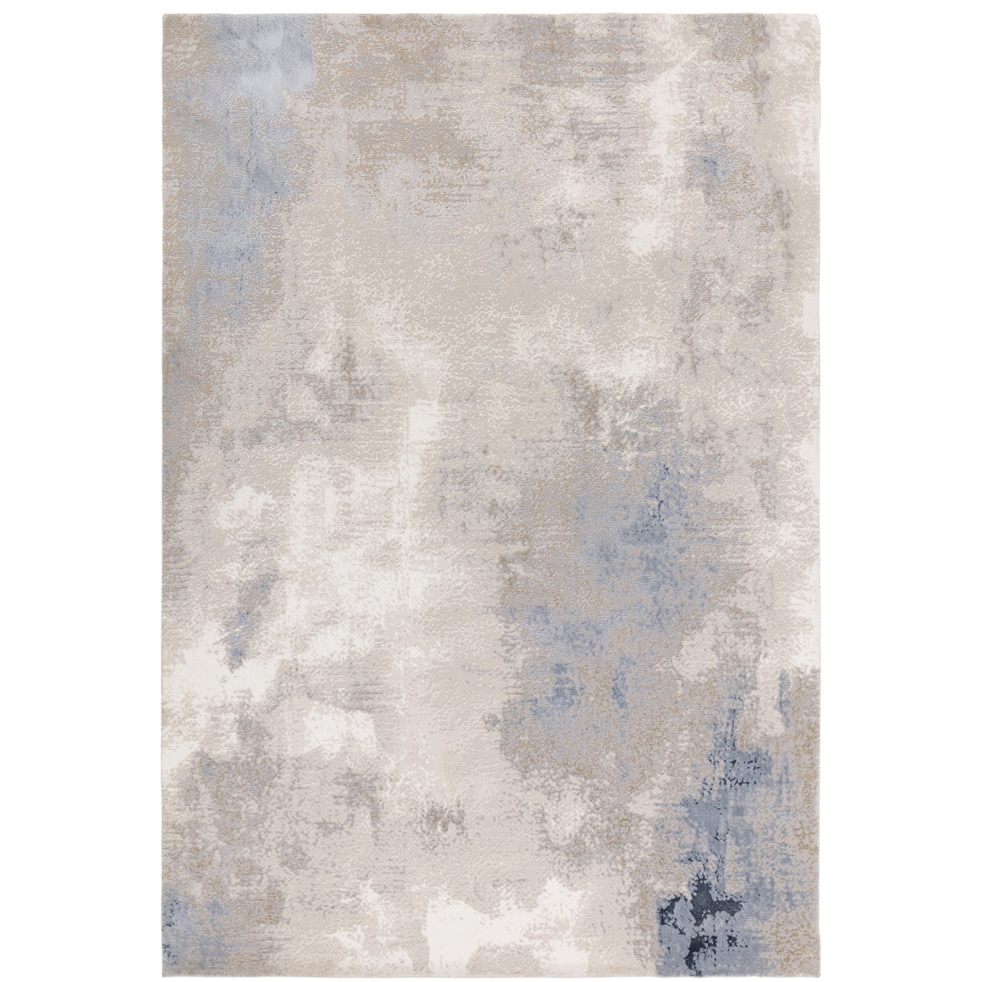 Stellar ST05 Modern Abstract High Shine Rugs in Blue – The Rug Seller