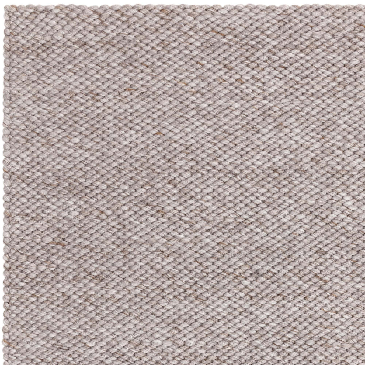 Zinder Rug Zander Boho Chunky Wool Plain Rugs in Charcoal Grey – The Rug Seller