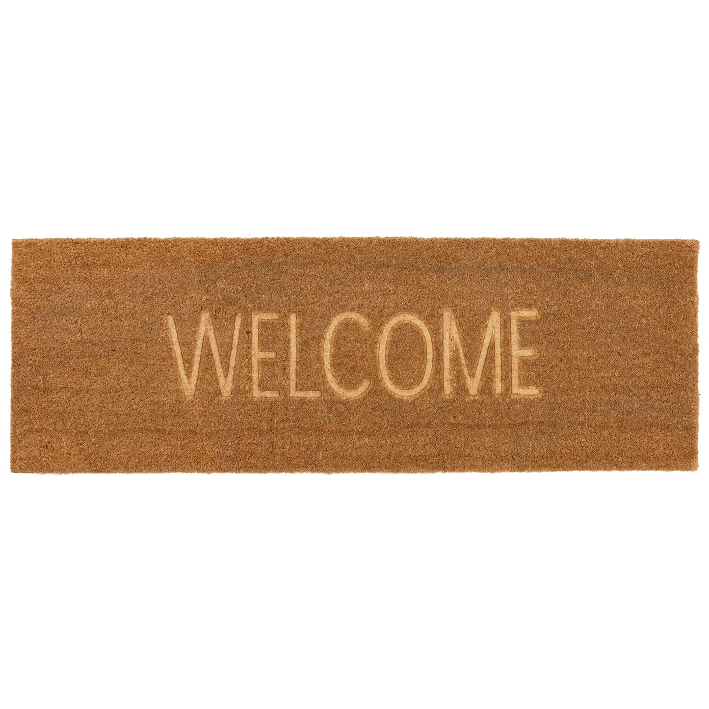 DM05 Plain Welcome Coir Doormat in Natural