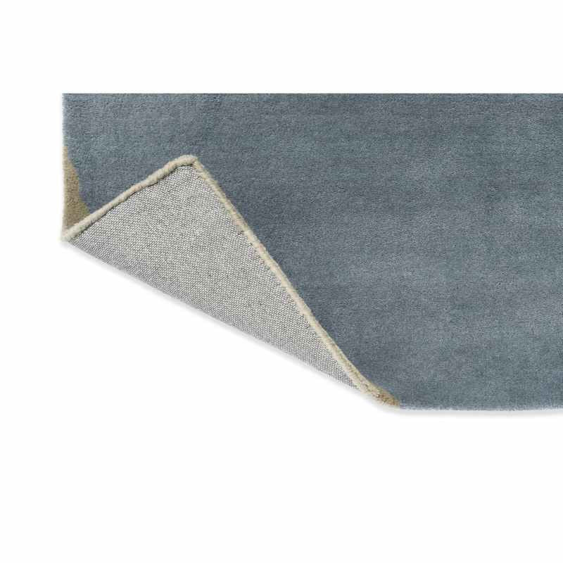Sumi Reflect Abstract Wool Rugs 143705 Cornflour by Harlequin