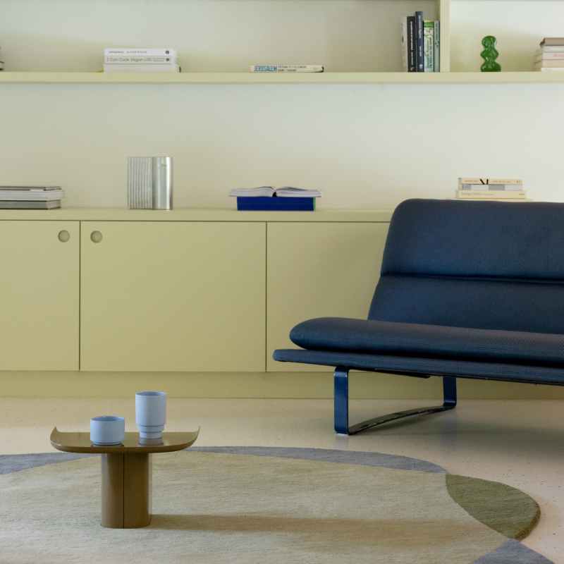 Element Chad Wool Rugs 087704 in Grey Green by Brink and Campman