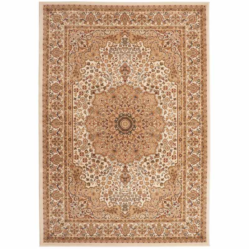 Grand Heritage GH101 Traditional Persian Rugs by Concept Looms in Cream Beige