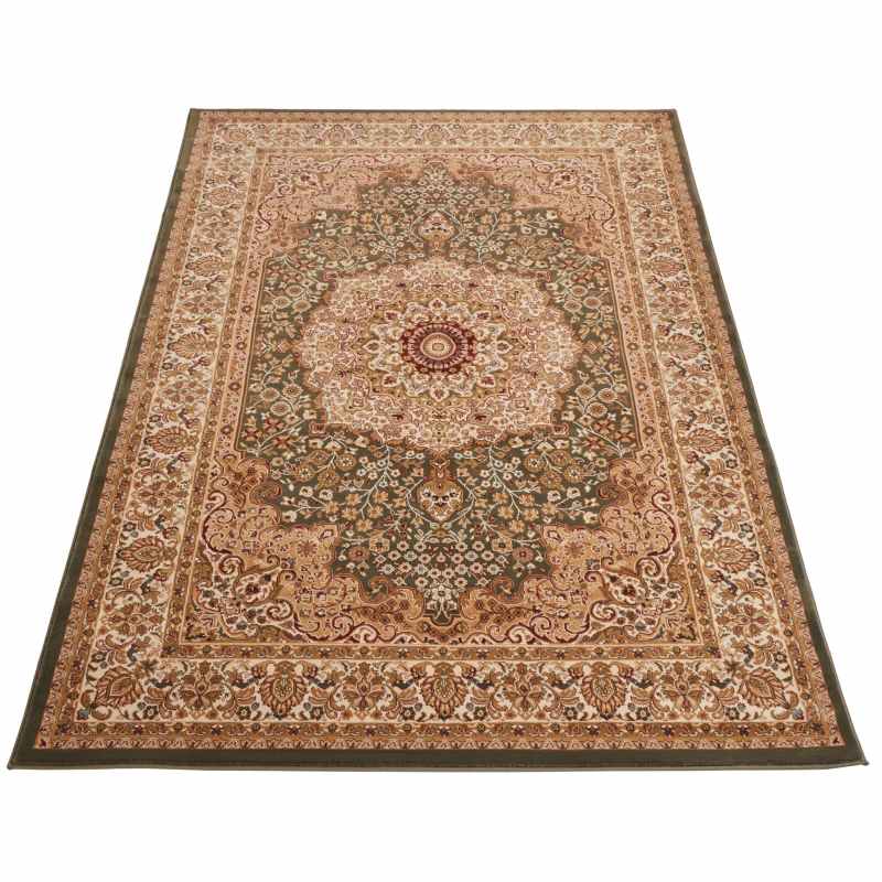 Grand Heritage GH101 Traditional Persian Rugs by Concept Looms in Green