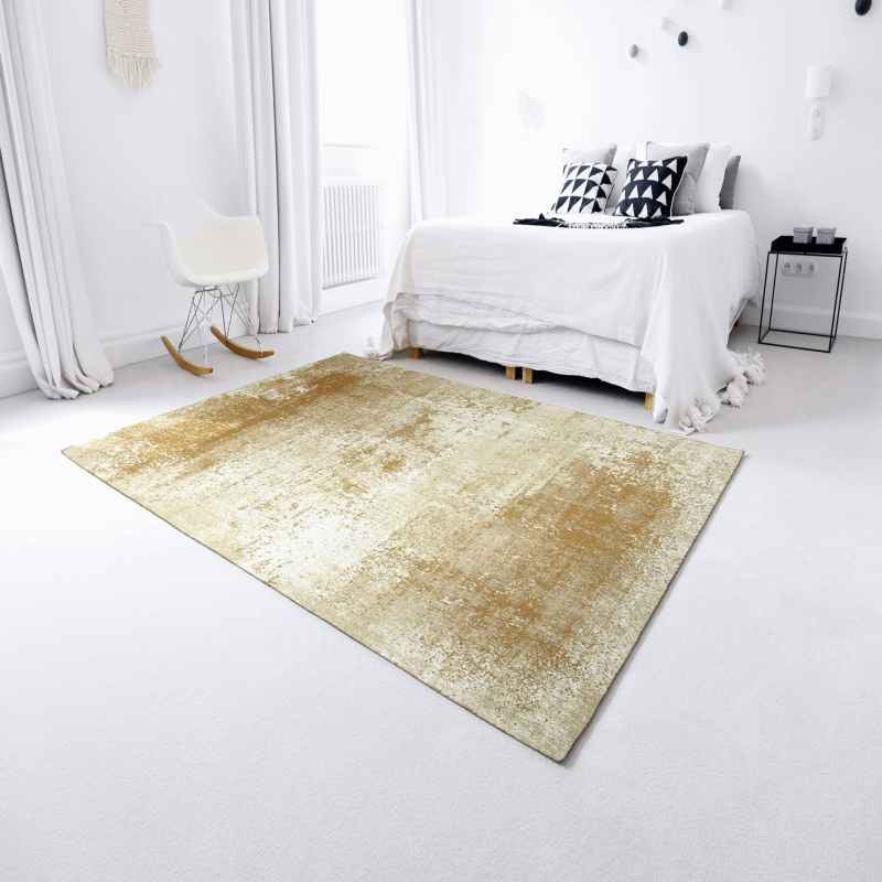 Louis De Poortere Indoor Outdoor Mad Men Virgin Land Rug 9654 in Mercury