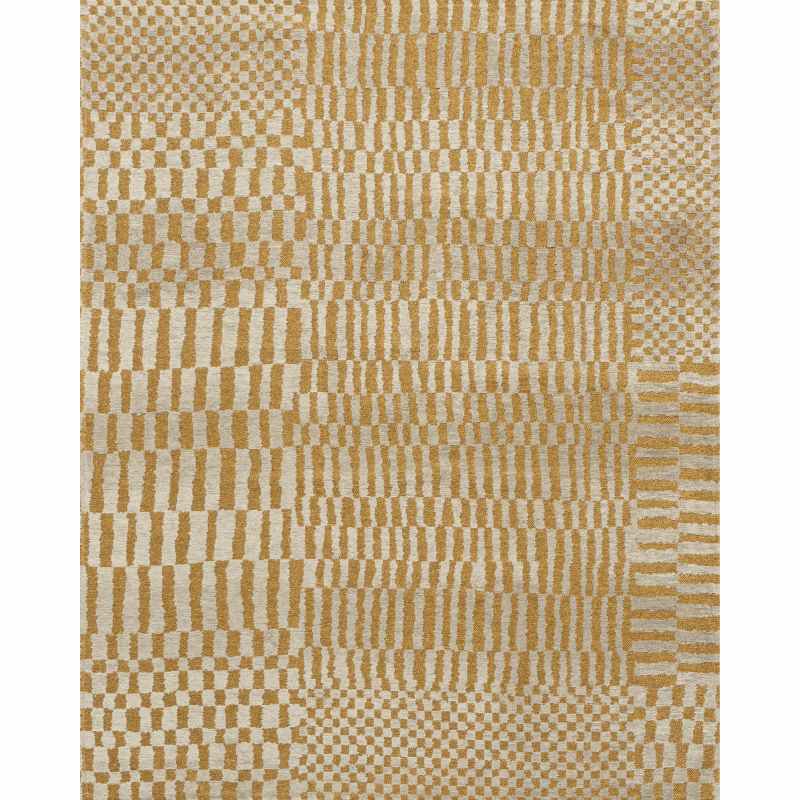 Louis De Poortere Structures Berber Rugs in 9648 Erg Yellow