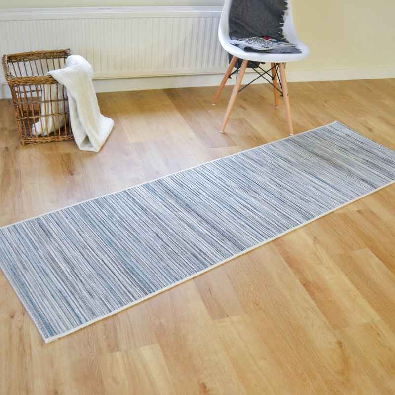 Brighton Indoor Outdoor 98122 6001 Runner Rugs in Blue Multi
