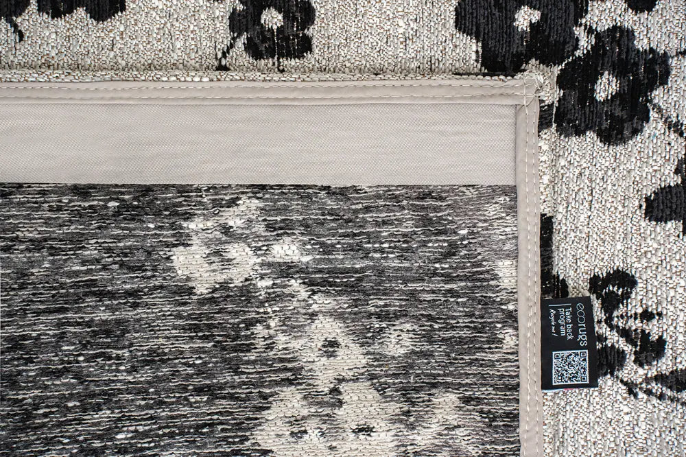 Sakura Night Snow 9835 Washable Rug