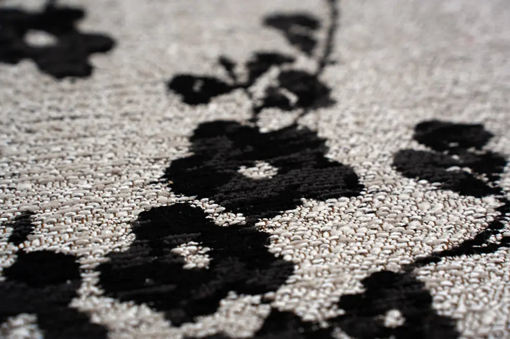 Sakura Night Snow 9835 Washable Rug