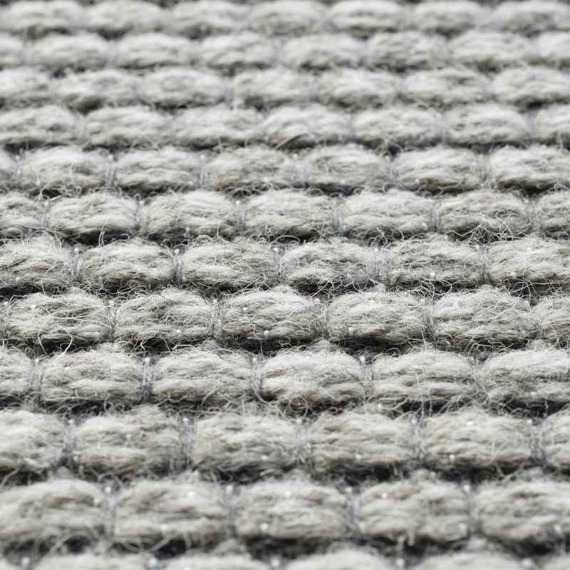 High Line Flatweave Modern Wool Rugs 99215 3005 in Light Grey
