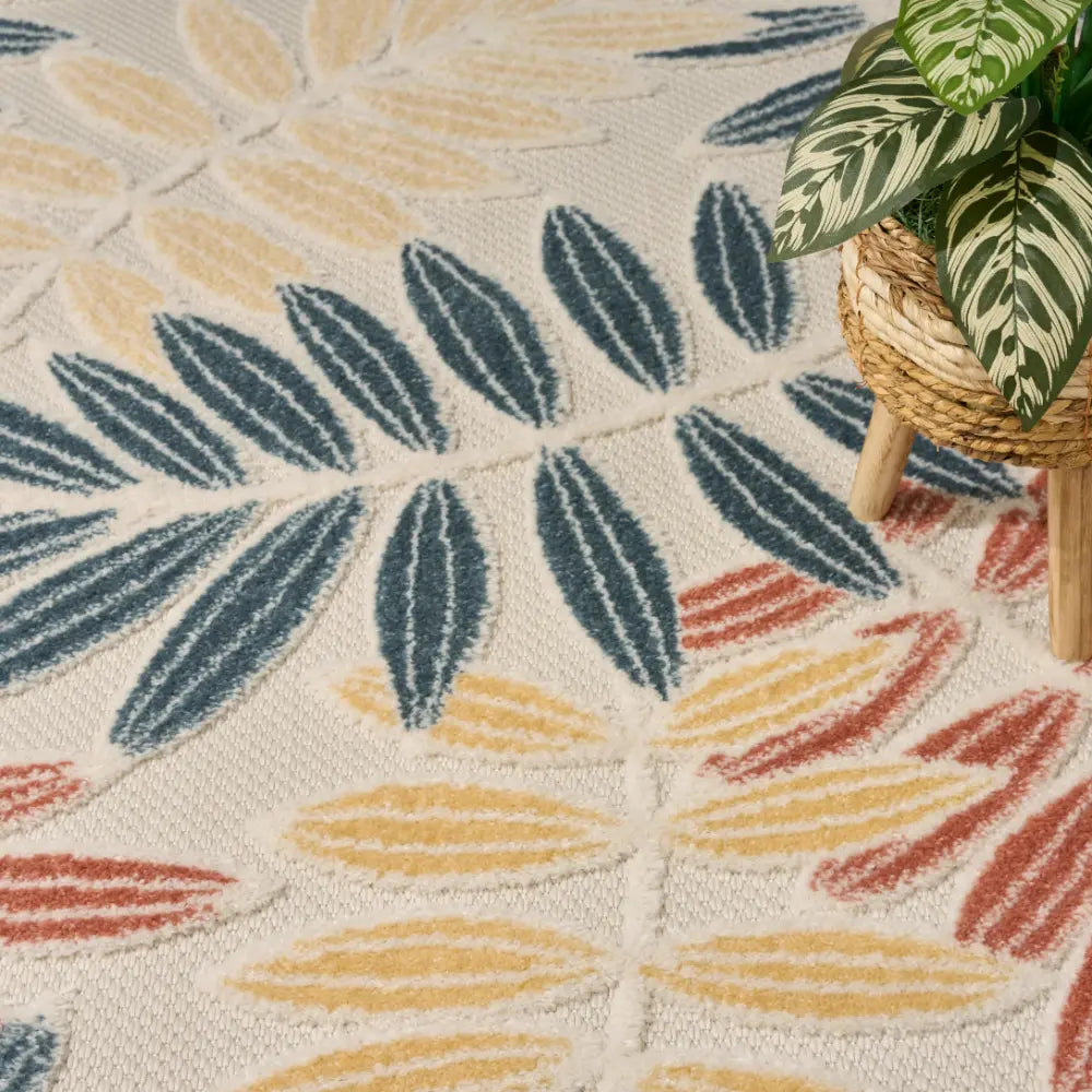 ALOHA ALH18 IVORY BLUE Indoor / Outdoor RS