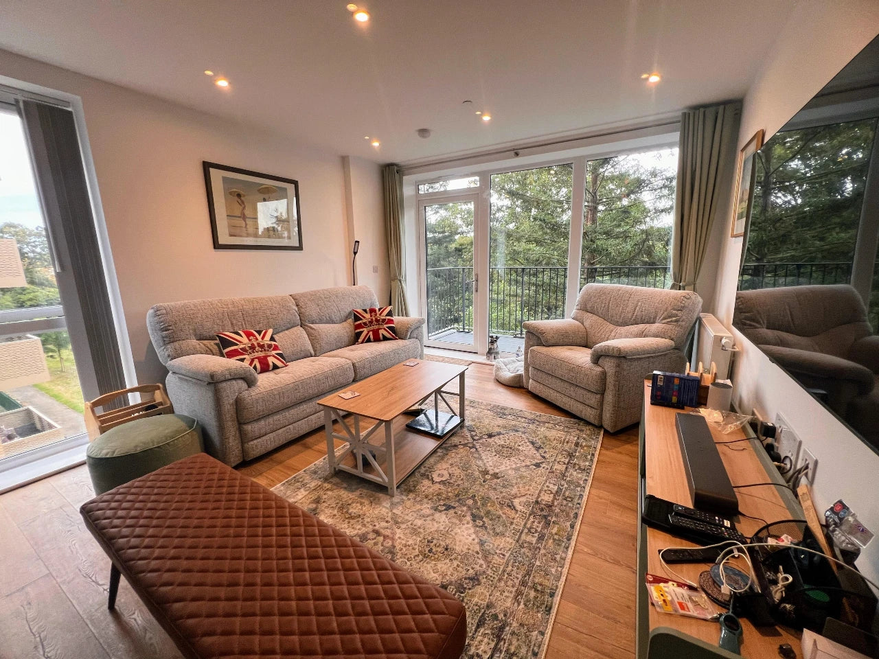 ANKARA GLOBAL ANR07 Blue Green Rug RS