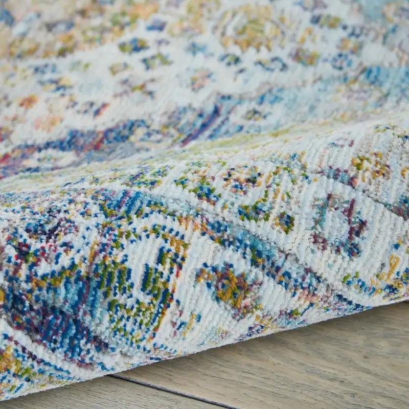 ANKARA GLOBAL ANR07 Blue Green Rug RS