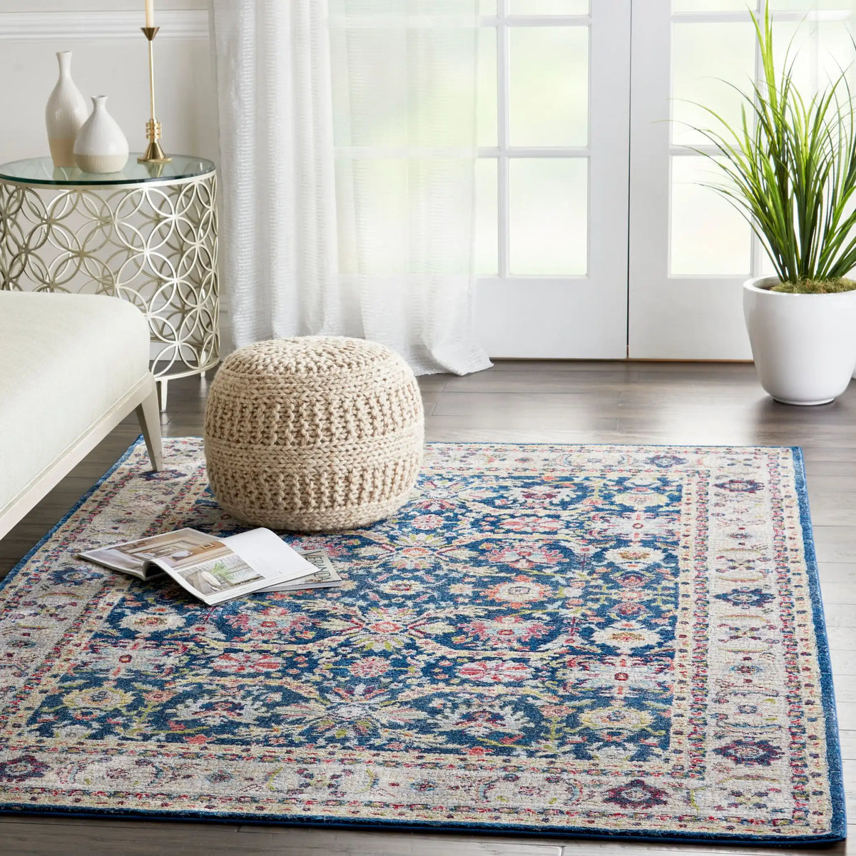 Green Navy Multi Rug ANKARA GLOBAL ANR13 Navy Multi Rugs - Buy ANR13 Navy Multi Rugs Buy ...