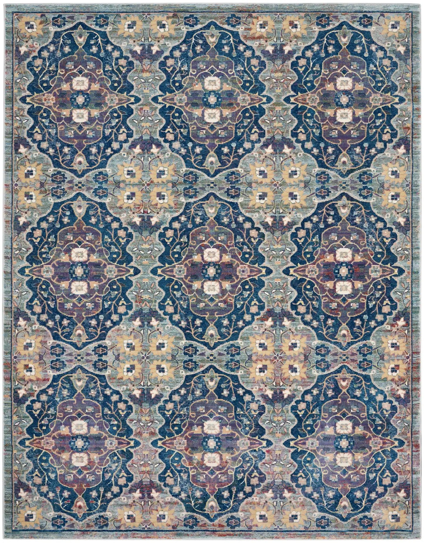 ANKARA GLOBAL ANR16 Navy Multi Rug RS