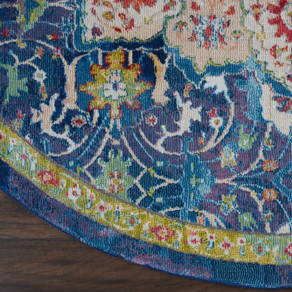 ANKARA GLOBAL ANR3 Blue Rug RS