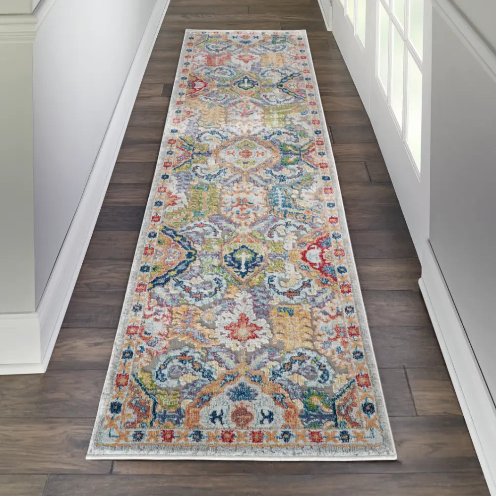 ANKARA GLOBAL ANR12 Grey Multi Rug RS