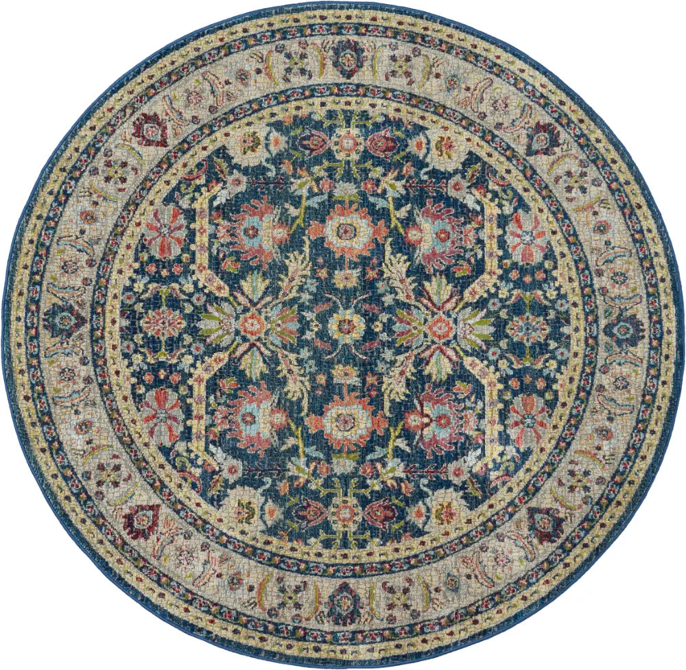 ANKARA GLOBAL ANR13 Navy Multi Rug RS