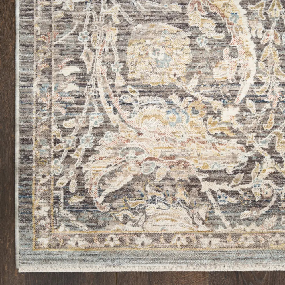ANTIQUE FUSION ANF03 Charcoal Multicolour RS